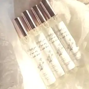 Wedding favours with personalised label